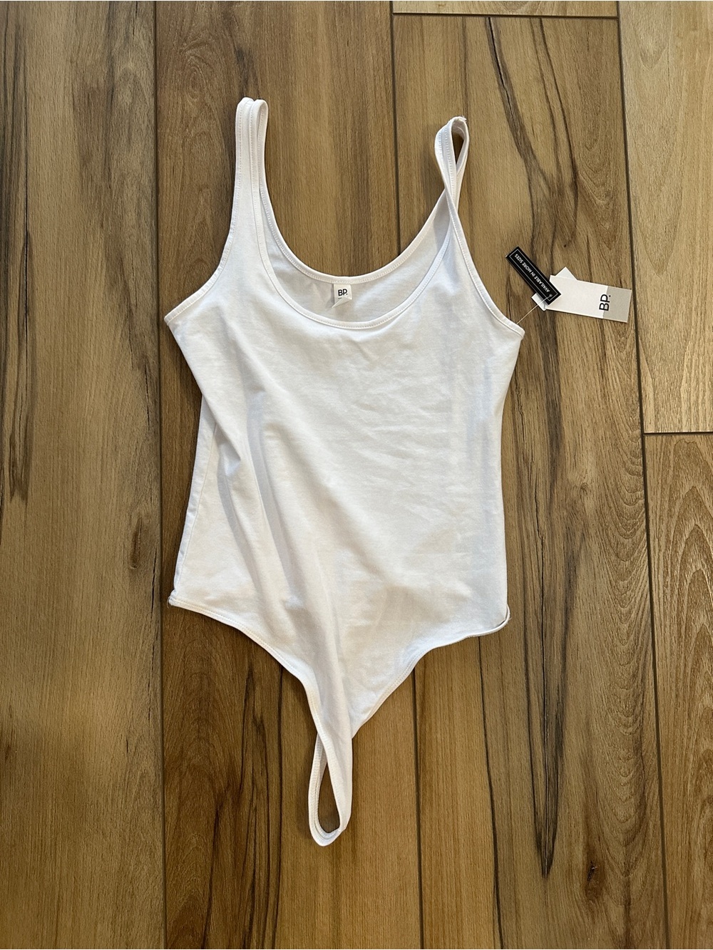 Nordstrom White Tank One-Piece Bodysuit